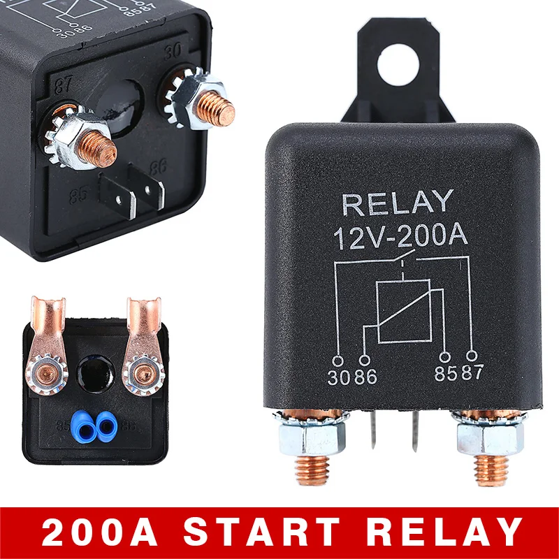 1pc Car Truck Motor Automotive High Current Relay 12V 200A Continuous Type Automotive Relay Parts
1pc Car Truck Motor Automotive High Current Relay 12V 200A Continuous Type Automotive Relay Parts