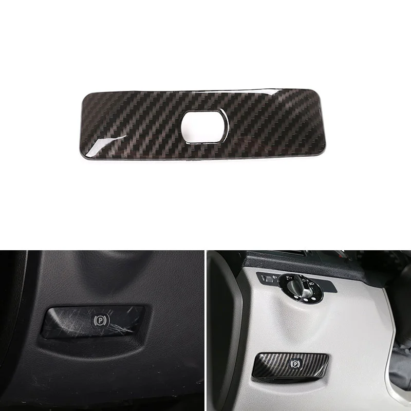 Car Styling Carbon Fiber texture Center Control P Button Brake Switch Cover Frame Trim For Mercedes Benz C Class W204 2008- 2014
Car Styling Carbon Fiber texture Center Control P Button Brake Switch Cover Frame Trim For Mercedes Benz C Class W204 2008- 2014