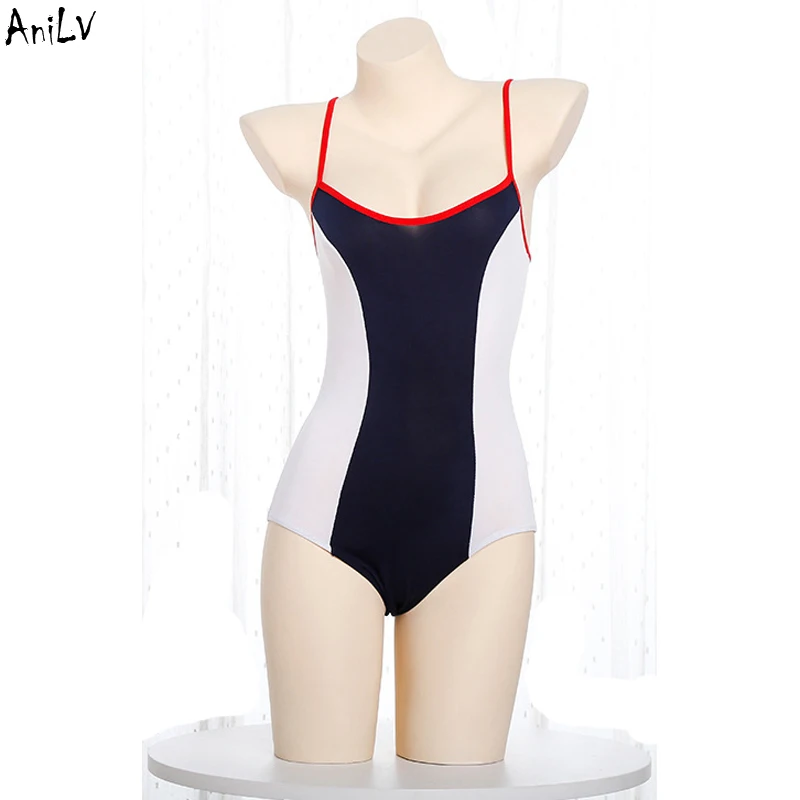 AniLV Japanese Anime one-piece Swimsuit Costume Beach Student Bodysuit Swimwear Uniform Cosplay
AniLV Japanese Anime one-piece Swimsuit Costume Beach Student Bodysuit Swimwear Uniform Cosplay