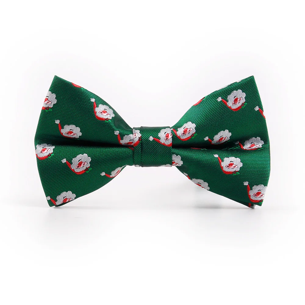 2022 Christmas Bow Tie Men's Festival Neck Ties Christmas Tree Santa Claus Snowflake Pattern Bow-Tie Women Custom Logo
2022 Christmas Bow Tie Men's Festival Neck Ties Christmas Tree Santa Claus Snowflake Pattern Bow-Tie Women Custom Logo