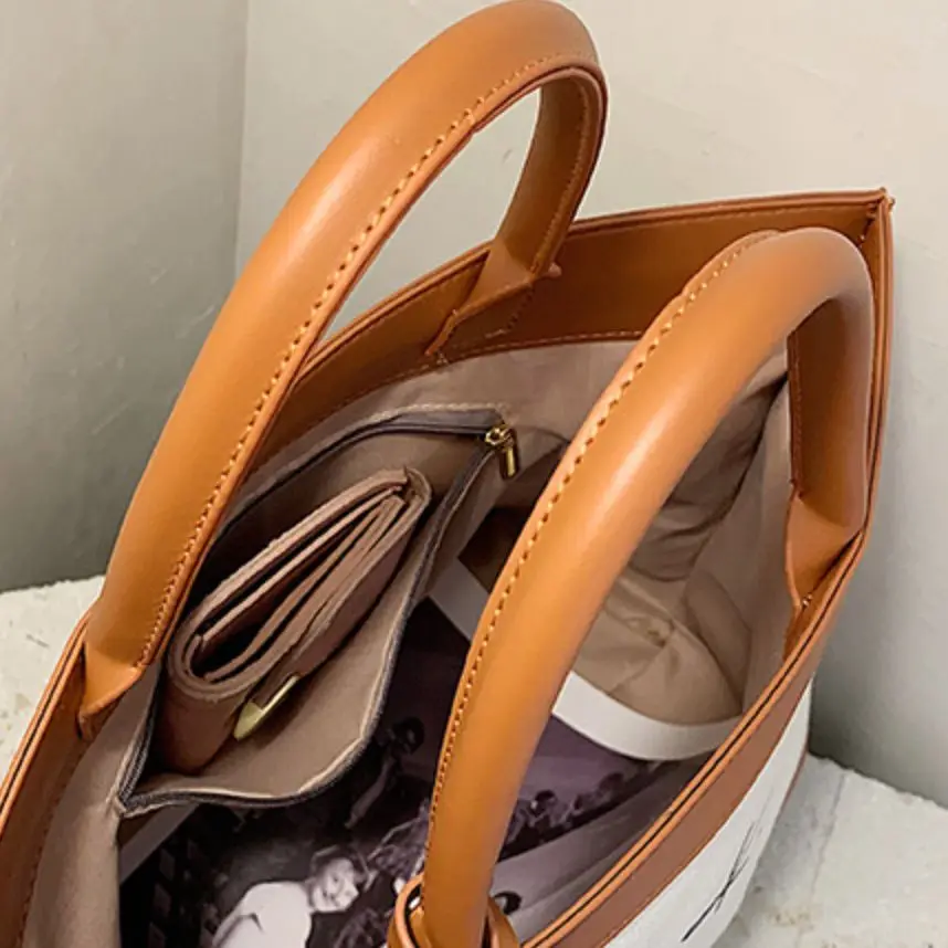 2021 Summer Women Large Capacity Canvas Tote Bag Simple Fashion Casual Wild Letter One Shoulder Generous Bag
2021 Summer Women Large Capacity Canvas Tote Bag Simple Fashion Casual Wild Letter One Shoulder Generous Bag