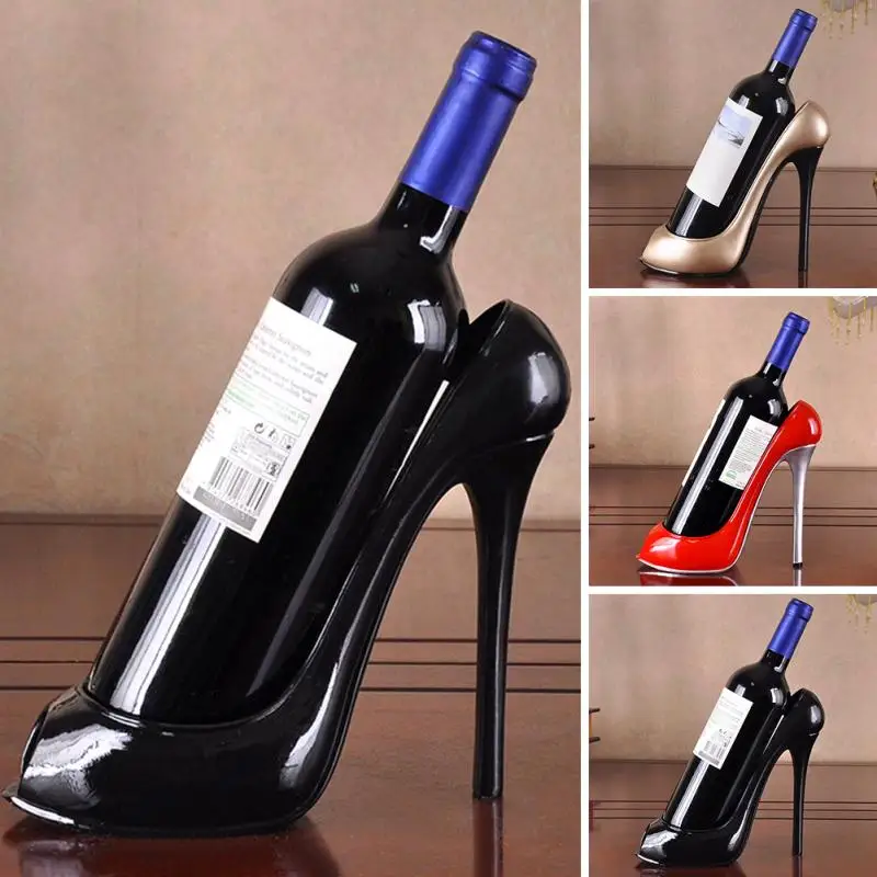 Resin High-Heeled Shoes Wine Rack Home Furnishing Support Creative Wine Bottle Holder Bracket Bar Accessories (Red/Black/Golden)
Resin High-Heeled Shoes Wine Rack Home Furnishing Support Creative Wine Bottle Holder Bracket Bar Accessories (Red/Black/Golden)