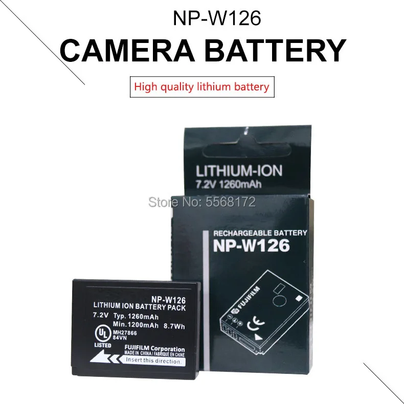 NP-W126 аккумулятор W126 для Fujifilm X-E1 XE1 X-E2 XE2 X-A1 X-M1 X-M2 X-T1 XT1 X-Pro1 XPro1 HS33 HS30 HS50 EXR |