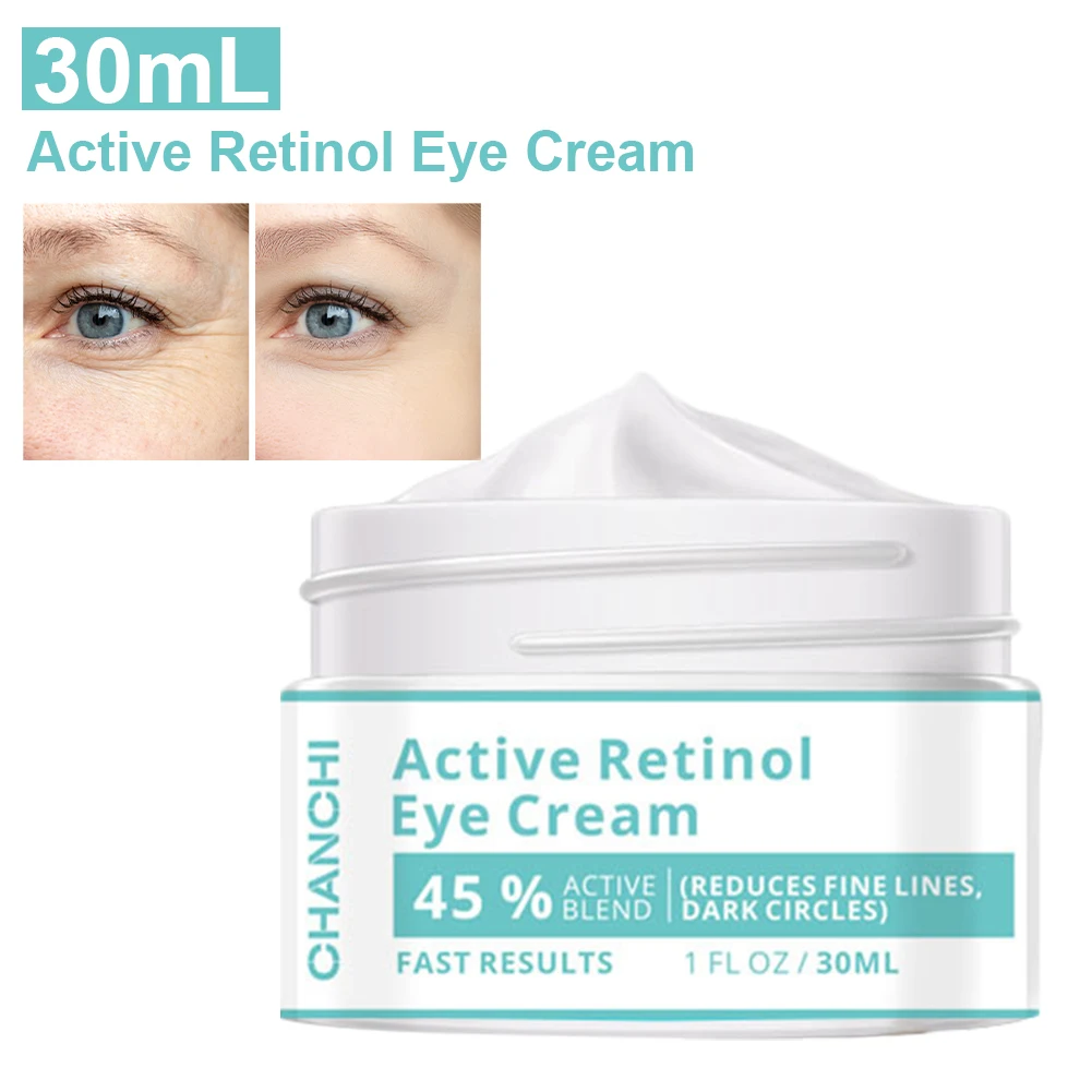 Eye Cream 30ml Eye Cream Active Retinol Eye Lift Care Cream Remove Fine Line Wrinkle Dark Cricle Puffiness Anti-Sagging Paste
Eye Cream 30ml Eye Cream Active Retinol Eye Lift Care Cream Remove Fine Line Wrinkle Dark Cricle Puffiness Anti-Sagging Paste