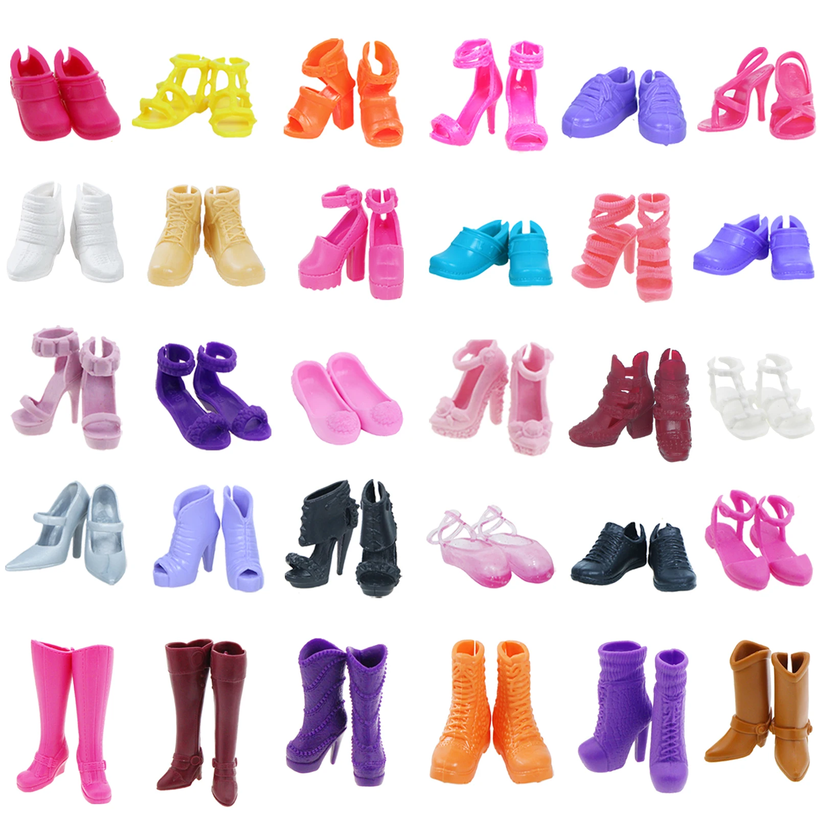 Босоножки для кукол сандалии на плоской подошве повседневная обувь аксессуары