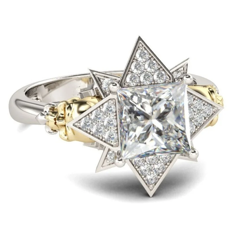 New Trend Fashion Wild Classic Real AAA Zircon Flower Ring Set Ladies Anniversary Jewelry Special Holiday Gift Wholesale
New Trend Fashion Wild Classic Real AAA Zircon Flower Ring Set Ladies Anniversary Jewelry Special Holiday Gift Wholesale