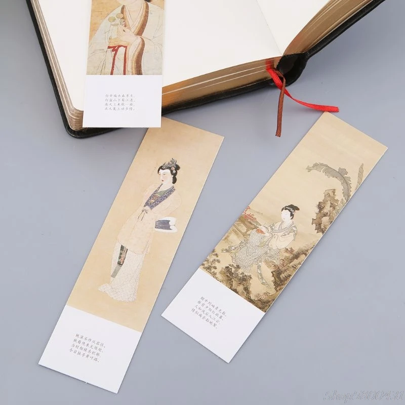30pcs Creative Chinese Style Paper Bookmarks Painting Cards Retro Beautiful Boxed Bookmark Commemorative Gifts O21 20
30pcs Creative Chinese Style Paper Bookmarks Painting Cards Retro Beautiful Boxed Bookmark Commemorative Gifts O21 20