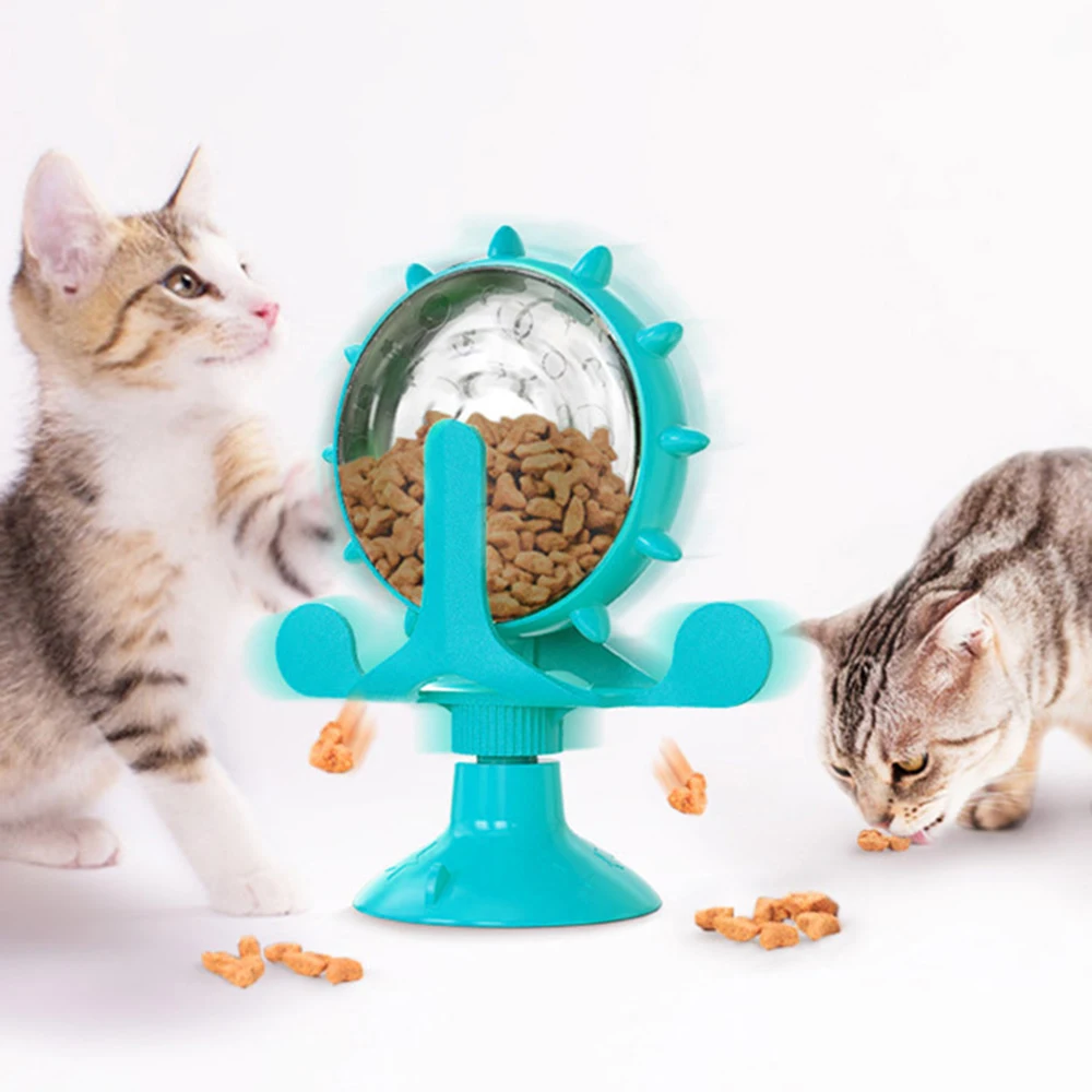 360 Degree Rotating Spinning Pet Windmill Ball Toy Food Treat Snak Leak Dispenser Feeder Toy Cat Accessories Interactive Stuff
360 Degree Rotating Spinning Pet Windmill Ball Toy Food Treat Snak Leak Dispenser Feeder Toy Cat Accessories Interactive Stuff