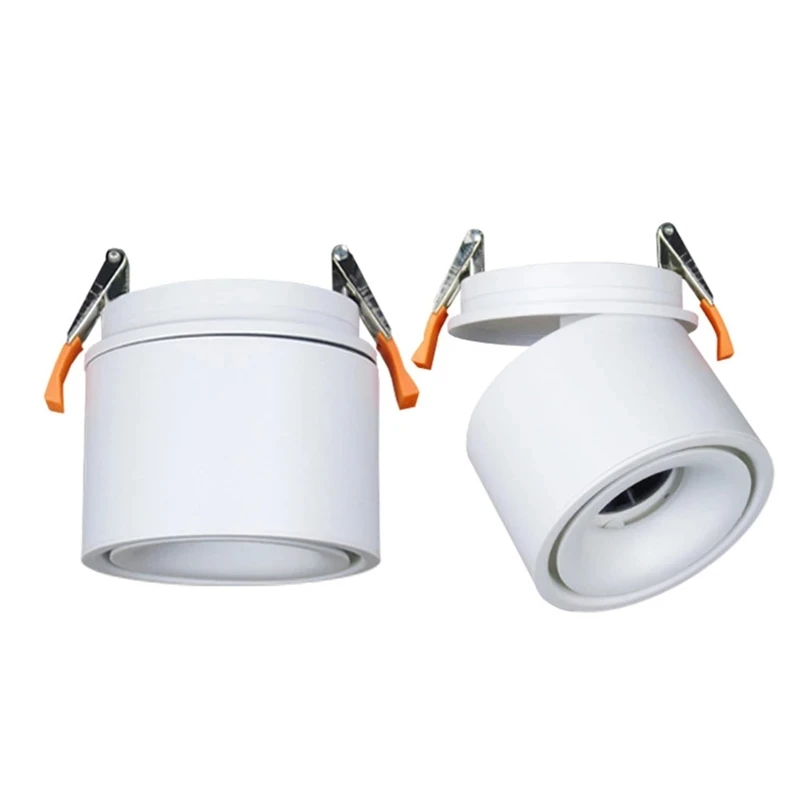 Foldable LED COB Recessed Downlight Black/White Housing 3W 5W 7W 10W 12W 15W LED Downlight 85-265V Indoor Lighting
Foldable LED COB Recessed Downlight Black/White Housing 3W 5W 7W 10W 12W 15W LED Downlight 85-265V Indoor Lighting