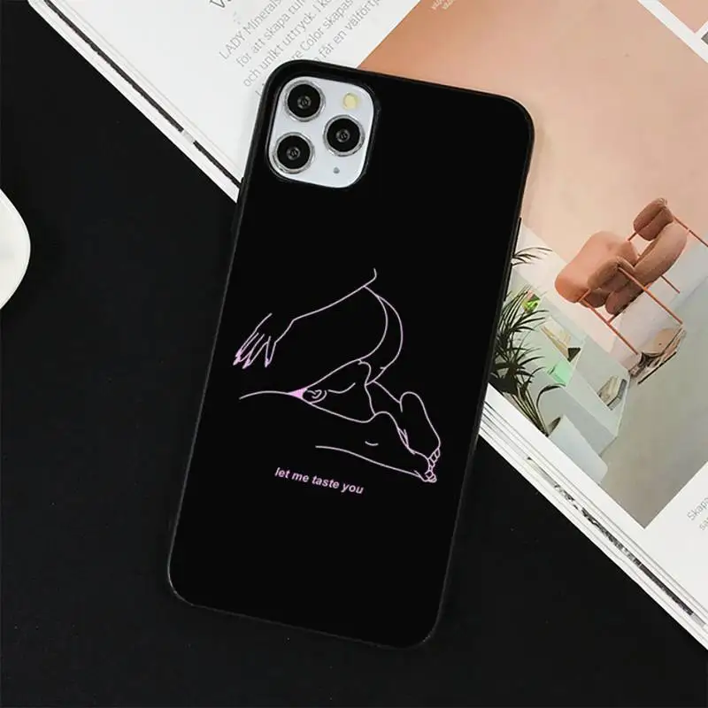 YNDFCNB художественный простой чехол для телефона с сексуальной девушкой Kiss Rose iphone 13