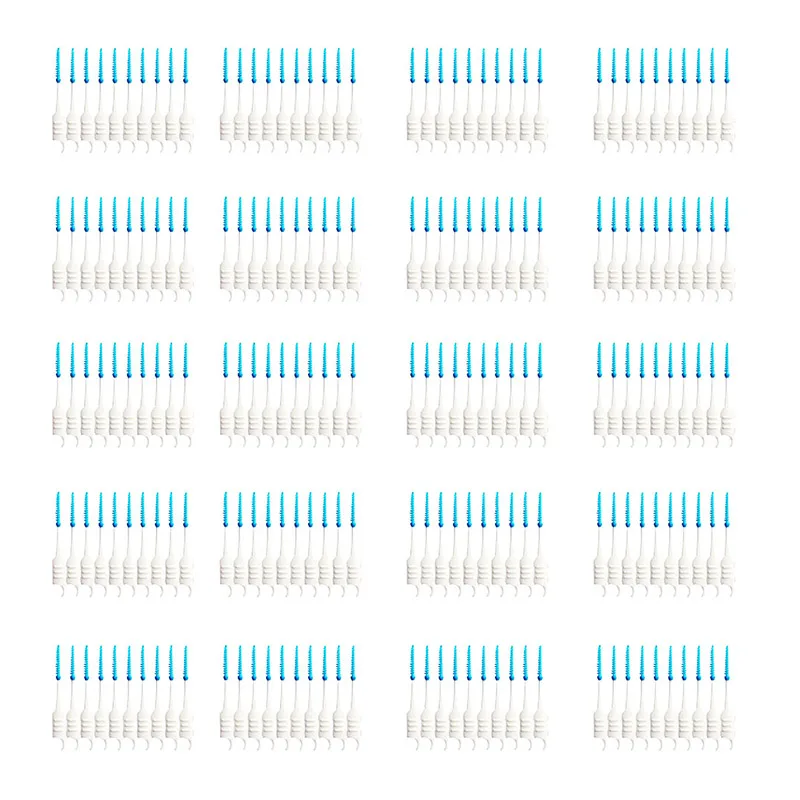200Pcs/Box Toothpicks Plastic Silicone Dental Floss Teeth Stick Brush Disposable Oral Care Tooth Interdental Clean Tools J9
200Pcs/Box Toothpicks Plastic Silicone Dental Floss Teeth Stick Brush Disposable Oral Care Tooth Interdental Clean Tools J9