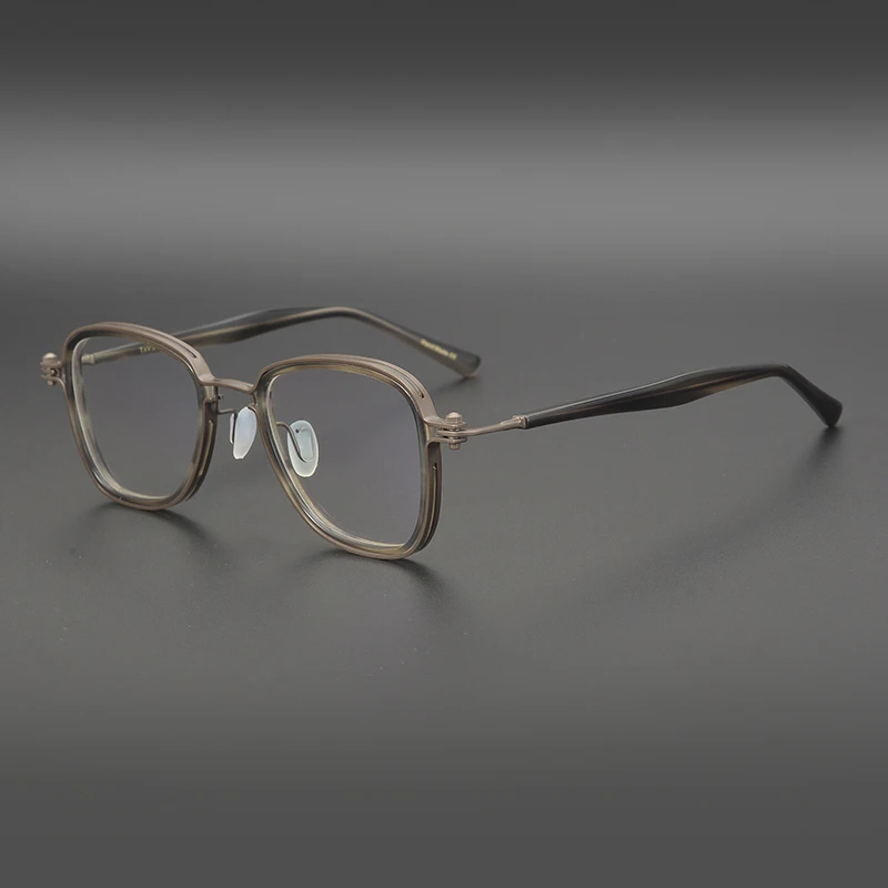 Hand-Made Titanium Acetate Glasses Frame Men Optical Prescription Eyeglasses Women Japanese Retro Square Eyewear Vintage Oculos
Hand-Made Titanium Acetate Glasses Frame Men Optical Prescription Eyeglasses Women Japanese Retro Square Eyewear Vintage Oculos