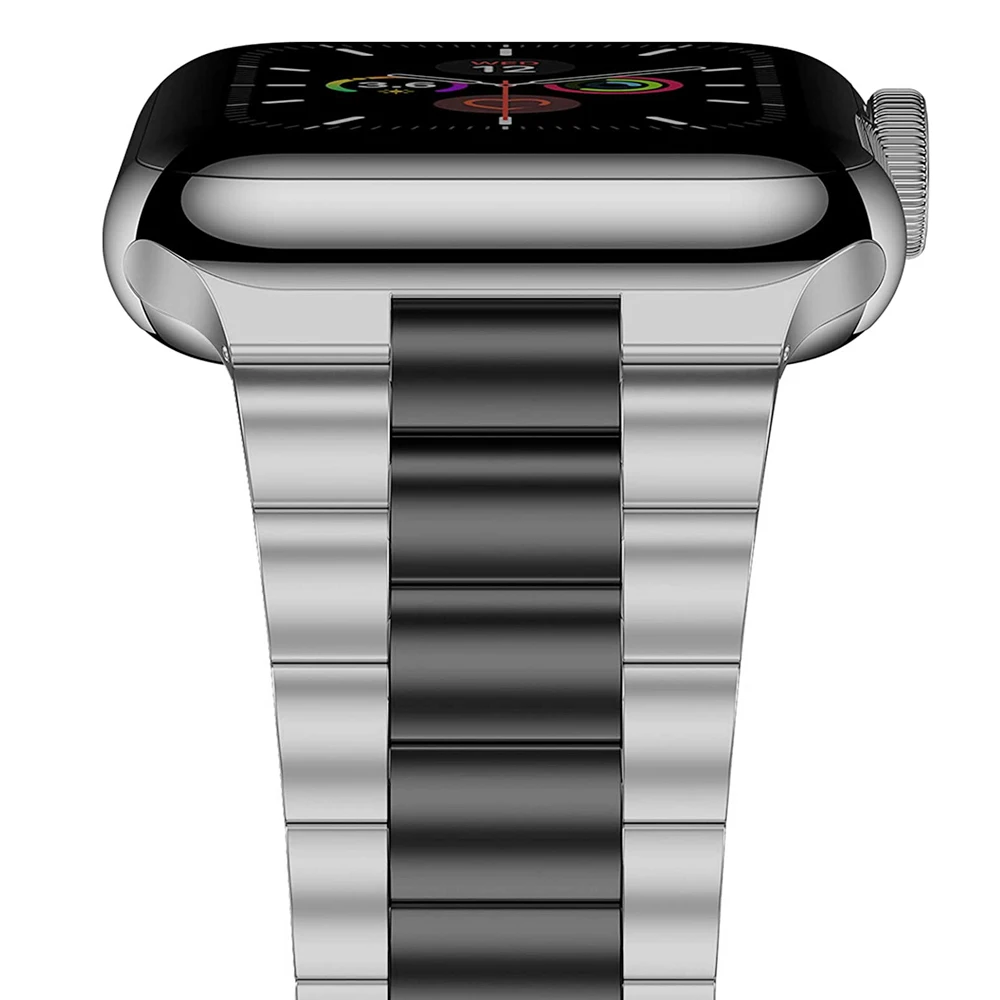 Ремешок из нержавеющей стали для Apple Watch 6 Se Band 44 мм 40 мм 5 4, обновленный адаптер для Iwatch 3 42 мм 38 мм, деловой браслет
Ремешок из нержавеющей стали для Apple Watch 6 Se Band 44 мм 40 мм 5 4, обновленный адаптер для Iwatch 3 42 мм 38 мм, деловой браслет