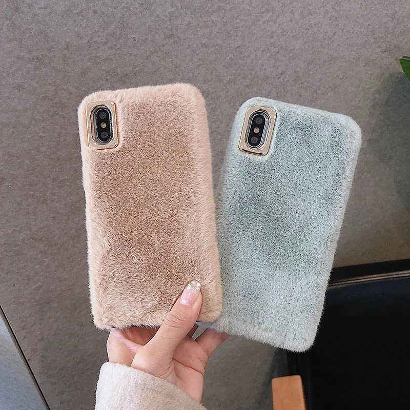 Luxury Candy Colors Phone Case For iPhone 12 Mini 11 Pro X XS Max XR 6 6S 7 8 Plus SE 2020 Winter Warm Plush Fur Soft Back Cover
Luxury Candy Colors Phone Case For iPhone 12 Mini 11 Pro X XS Max XR 6 6S 7 8 Plus SE 2020 Winter Warm Plush Fur Soft Back Cover