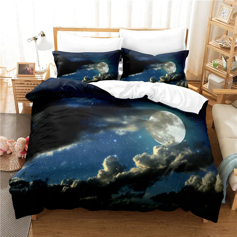 Starry Sky Bedding Set Duvet Cover Set 3d Bedding Digital Printing Bed Linen Queen Size Bedding Set Fashion Design
Starry Sky Bedding Set Duvet Cover Set 3d Bedding Digital Printing Bed Linen Queen Size Bedding Set Fashion Design