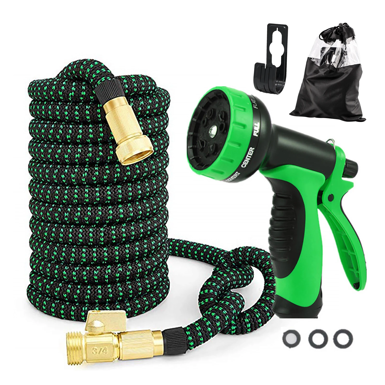 Water Pipe With Copper Connectors Garden 25Ft/50Ft Strength Stretch Fabric Car Wash Hose US/EU
Water Pipe With Copper Connectors Garden 25Ft/50Ft Strength Stretch Fabric Car Wash Hose US/EU