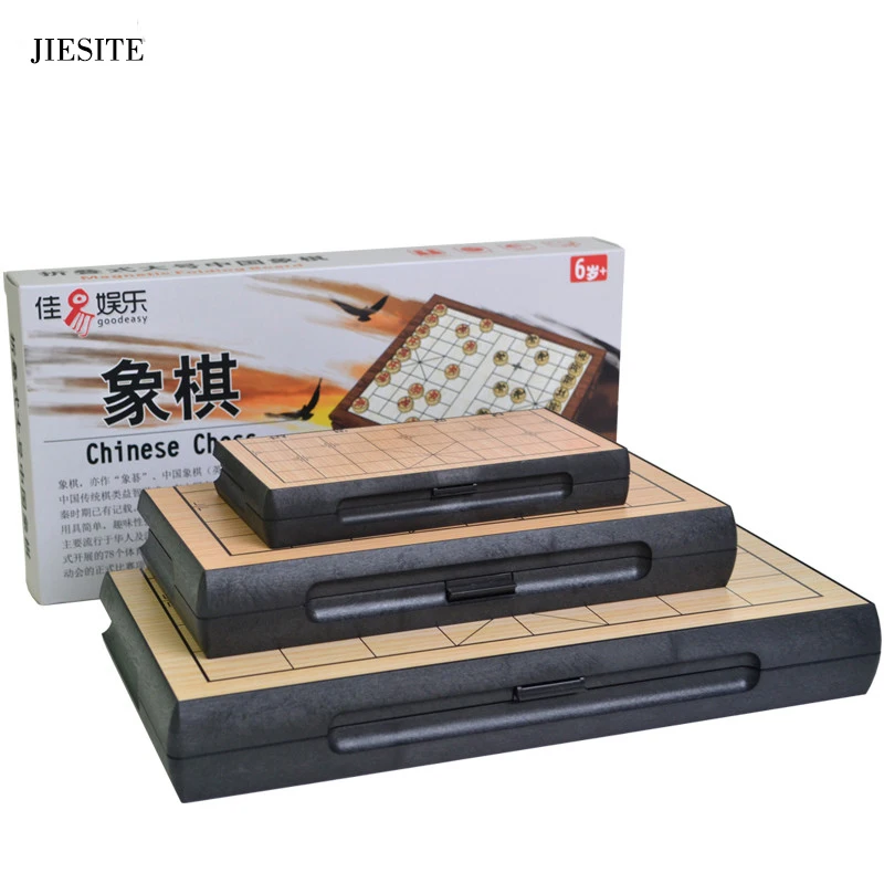 1 set Foldable Magnetic Chinese Chess Board with Pieces Travel Game Set Funny Family Game for Outdoor Camping Party Toy Gifts 
1 set Foldable Magnetic Chinese Chess Board with Pieces Travel Game Set Funny Family Game for Outdoor Camping Party Toy Gifts