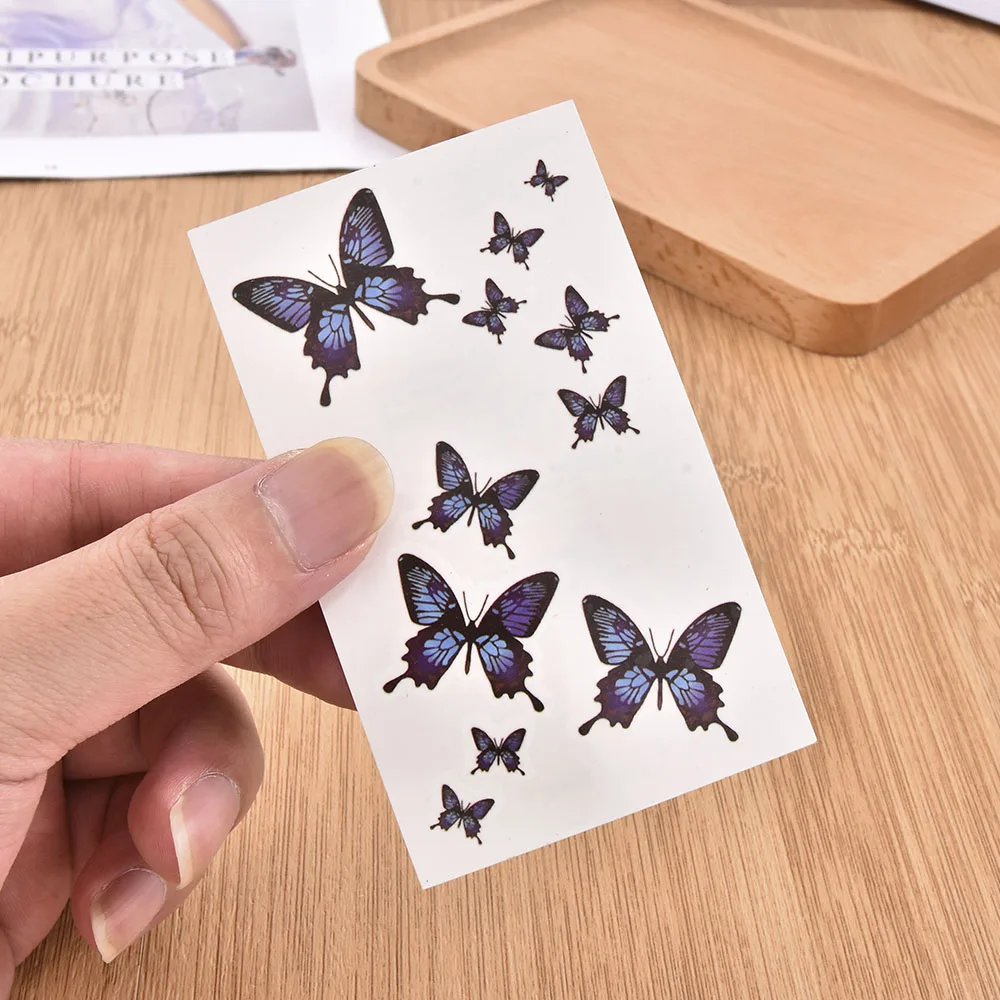 3D Small Fresh Tattoo Stickers Blue Butterfly Clavicle Tattoo Men and Women Tattoo Waterproof Butterfly Temporary Tattoo Sticker
3D Small Fresh Tattoo Stickers Blue Butterfly Clavicle Tattoo Men and Women Tattoo Waterproof Butterfly Temporary Tattoo Sticker