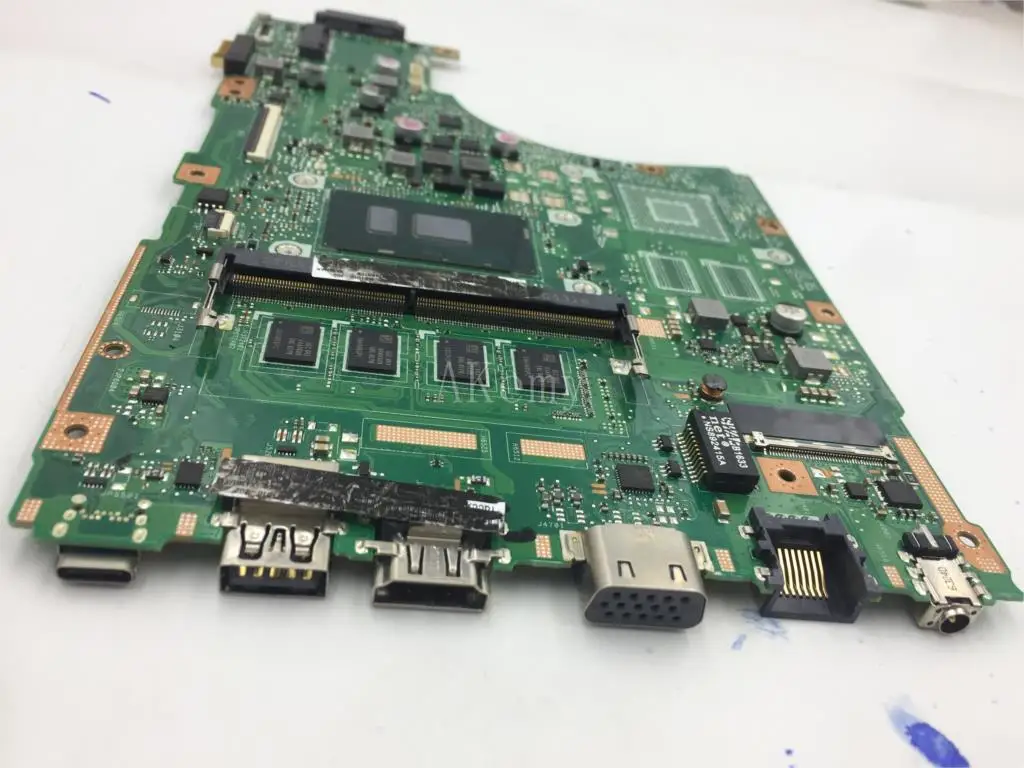 Akemy X456UAK Laptop motherboard For Asus VivoBook X456UA X456UV X456UQk X456UAM X456UAK mainboard 4GB-RAM I7-7500U DDR4
Akemy X456UAK Laptop motherboard For Asus VivoBook X456UA X456UV X456UQk X456UAM X456UAK mainboard 4GB-RAM I7-7500U DDR4