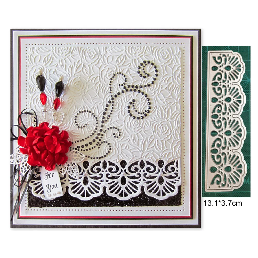 Metal Cutting Dies Lce border Wedding Card Die cutter Stencil DIY Scrapbook Paper Photo Craft Template Dies 
Metal Cutting Dies Lce border Wedding Card Die cutter Stencil DIY Scrapbook Paper Photo Craft Template Dies