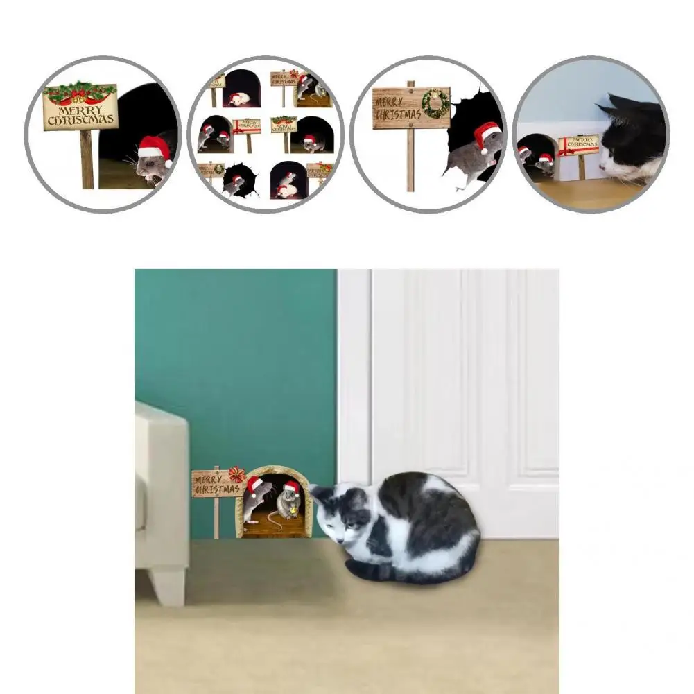 Unique Wall Sticker Durable Reusable Adorable Rat Pattern Wall Sticker Holiday Sticker Wall Sticker 6Pcs/Set
Unique Wall Sticker Durable Reusable Adorable Rat Pattern Wall Sticker Holiday Sticker Wall Sticker 6Pcs/Set