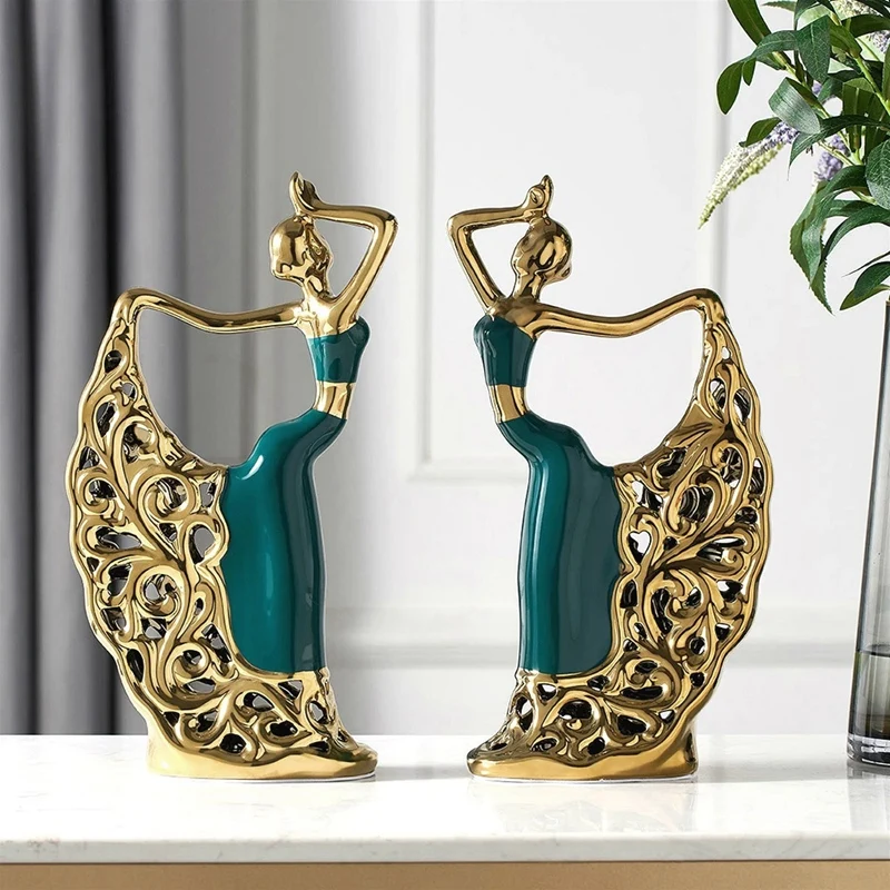 Peacock Dancer Figurine Home Decoration Accessories Dancer Figurines Peacock Art Ornament Ceramics Sculpture Model
Peacock Dancer Figurine Home Decoration Accessories Dancer Figurines Peacock Art Ornament Ceramics Sculpture Model