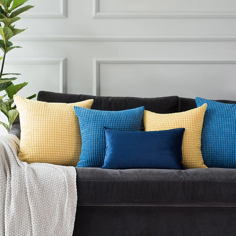 Corduroy Cushion Cover Nordic Style Pillow Cover For Sofa Living Room 45*45 Decorative Pillows Home Decor Pillowcase
Corduroy Cushion Cover Nordic Style Pillow Cover For Sofa Living Room 45*45 Decorative Pillows Home Decor Pillowcase