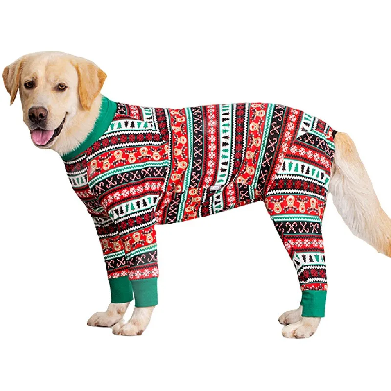 Christmas Dog Clothes Big Large Pet Clothing Jumpsuit Pajamas Xmas Dog Costume Outfit Corgi Samoyed Husky Golden Retriever Coat
Christmas Dog Clothes Big Large Pet Clothing Jumpsuit Pajamas Xmas Dog Costume Outfit Corgi Samoyed Husky Golden Retriever Coat