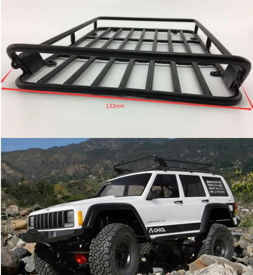 Модель R/C Axial SCX10 II 90046 90047 металлическая багажная стойка компоненты шасси детали