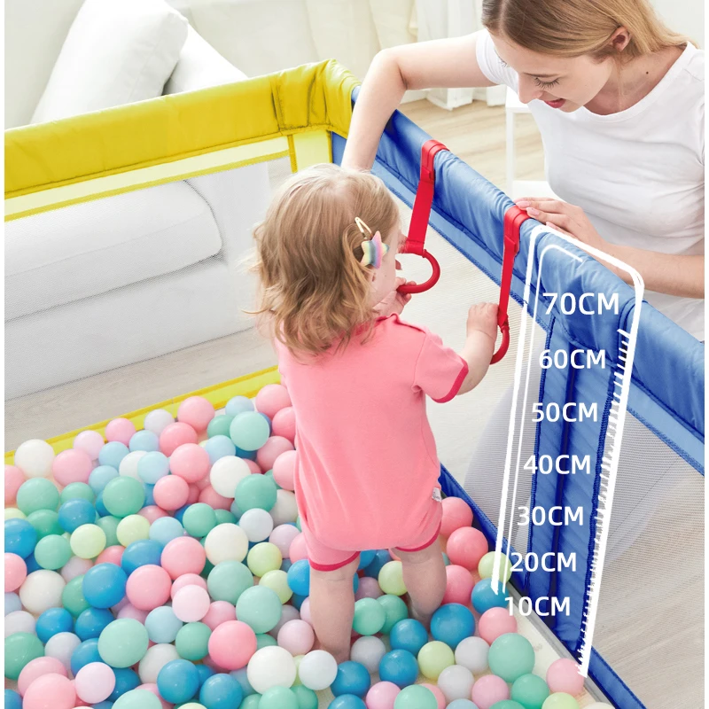 Folding Baby Play Fence Indoor Kids Play Yard Playpen Baby Playpens Game Fence with Ball for 6-36 month
Folding Baby Play Fence Indoor Kids Play Yard Playpen Baby Playpens Game Fence with Ball for 6-36 month