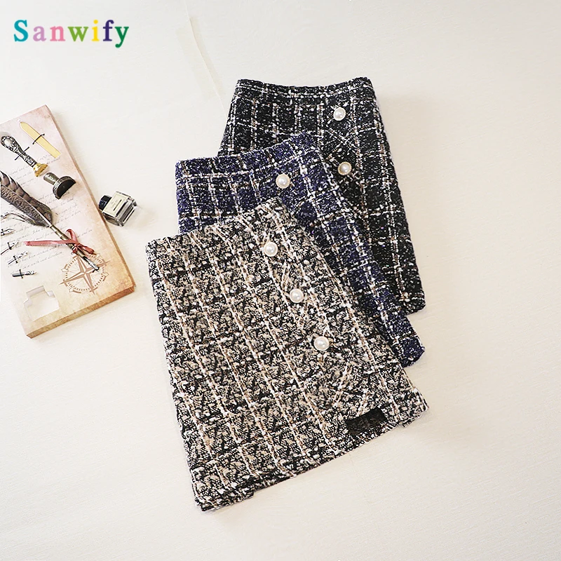 Woolen skirt Korean style loose A- line hip-covered skirt fashionable 2020 graceful anti-exposure plaid skirt
Woolen skirt Korean style loose A- line hip-covered skirt fashionable 2020 graceful anti-exposure plaid skirt