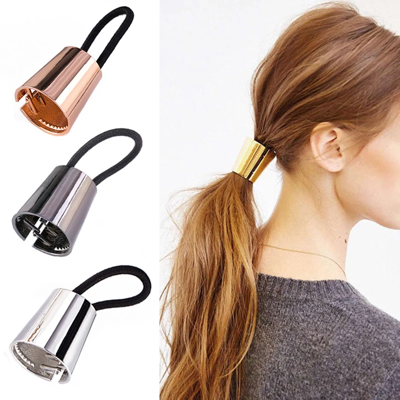 Chic Metal Elastic Hair Rope Simple Cuff Wrap Tie Women Girls Fashion Ponytail Holder Hair Hair Ties 1pc New Band Ring Rope 2020
Chic Metal Elastic Hair Rope Simple Cuff Wrap Tie Women Girls Fashion Ponytail Holder Hair Hair Ties 1pc New Band Ring Rope 2020