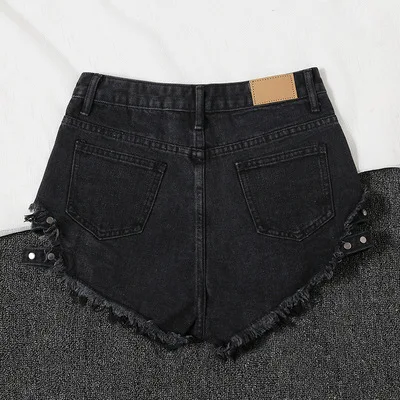 2021 Women's Fashion Brand Vintage Tassel Rivet Ripped High Waisted Short Jeans Punk Sexy Hot Woman Denim Shorts
2021 Women's Fashion Brand Vintage Tassel Rivet Ripped High Waisted Short Jeans Punk Sexy Hot Woman Denim Shorts