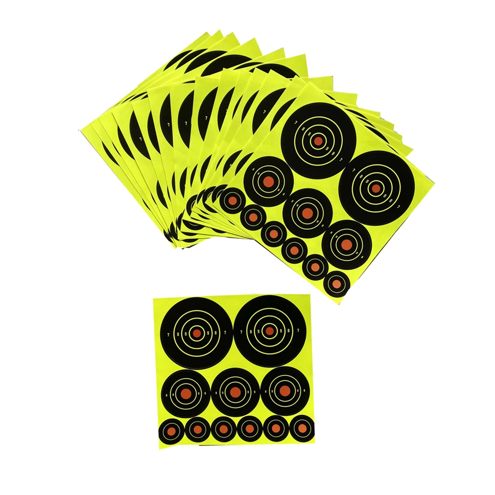 10 Sheets Shooting Target Splash Stickers Self Adhesive Reactivity Firing Shoot Target Aim Patches Accessories For Hunting
10 Sheets Shooting Target Splash Stickers Self Adhesive Reactivity Firing Shoot Target Aim Patches Accessories For Hunting