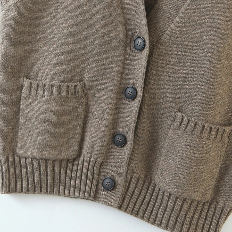 Ladies Sleeveless Vest Women Sweater Pocket Loose Knitted Jumper Casual Autumn Winter Oversize Cardigan Top Female
Ladies Sleeveless Vest Women Sweater Pocket Loose Knitted Jumper Casual Autumn Winter Oversize Cardigan Top Female