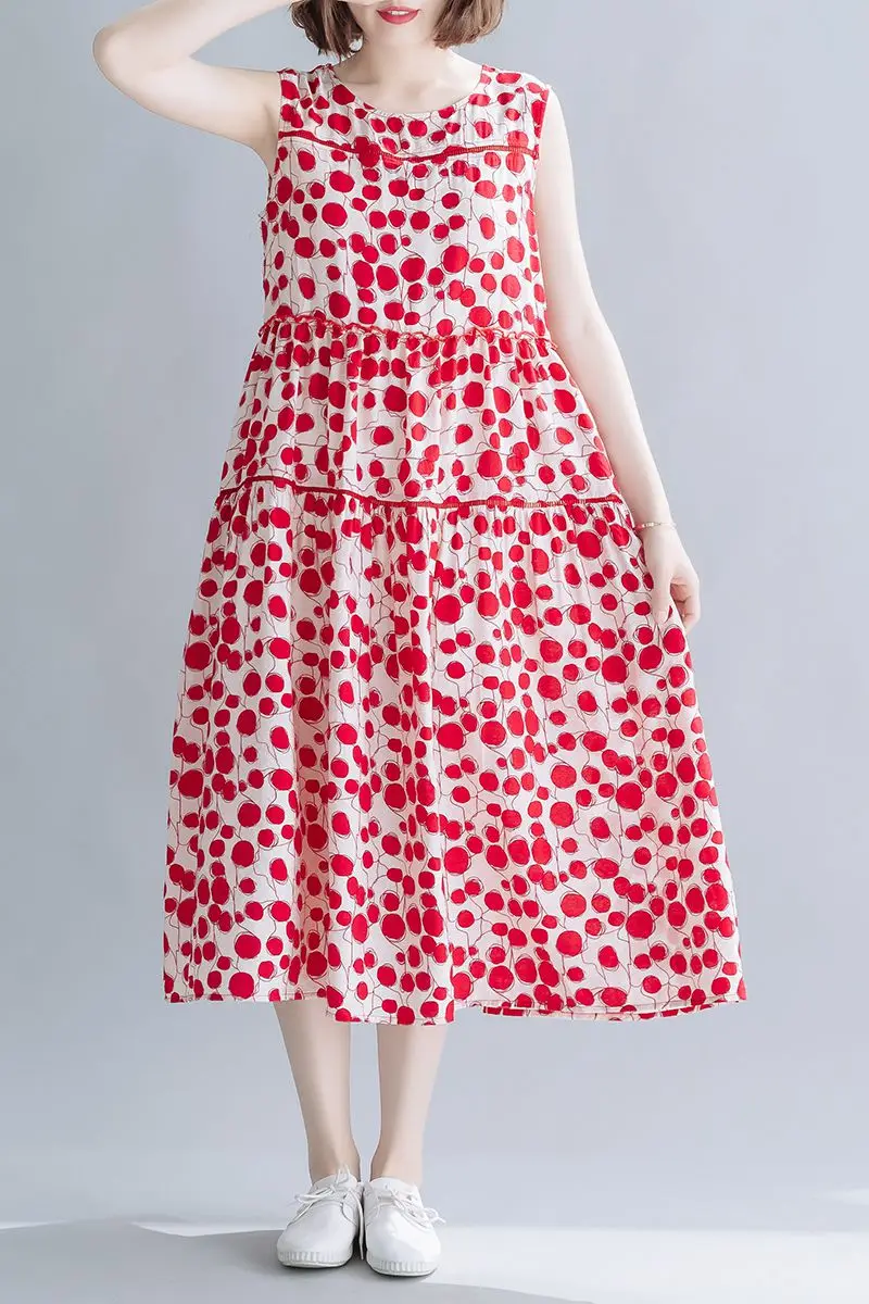 COIGARSAM Patchwork Women dress New Summer Sleeveless Print Dresses Yellow Red 1986
COIGARSAM Patchwork Women dress New Summer Sleeveless Print Dresses Yellow Red 1986
