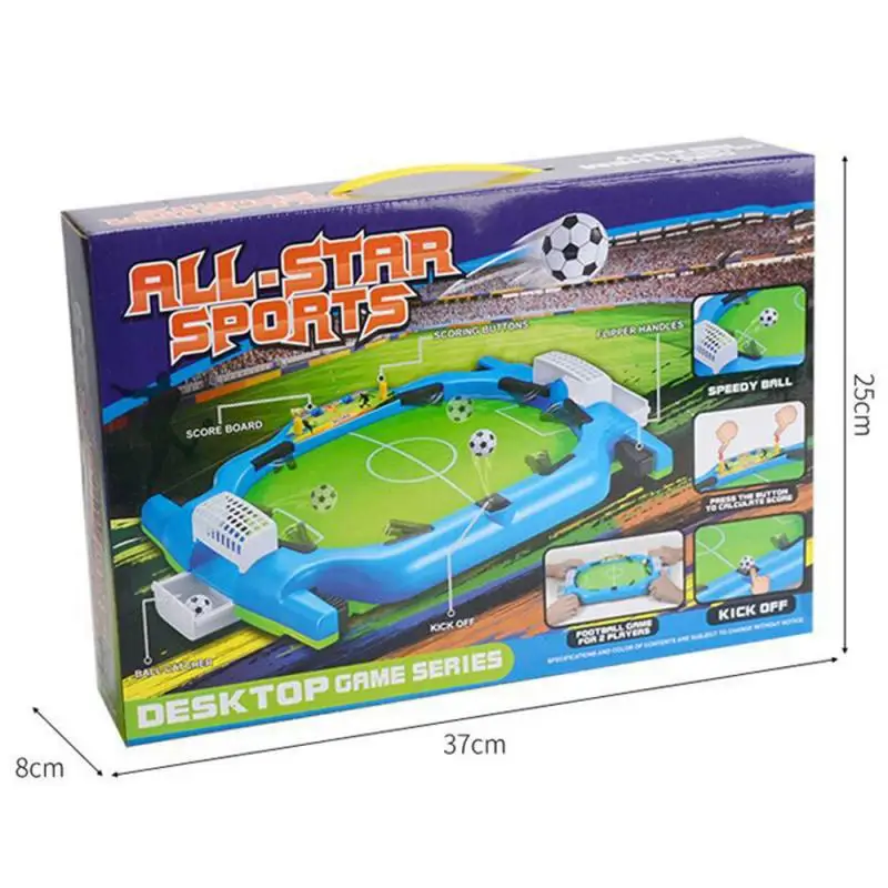 Mini Table Soccer Set Children Sports Toy Football Game Desktop Soccer Field Model Kids Boys Soccer Toy Fun Gift
Mini Table Soccer Set Children Sports Toy Football Game Desktop Soccer Field Model Kids Boys Soccer Toy Fun Gift