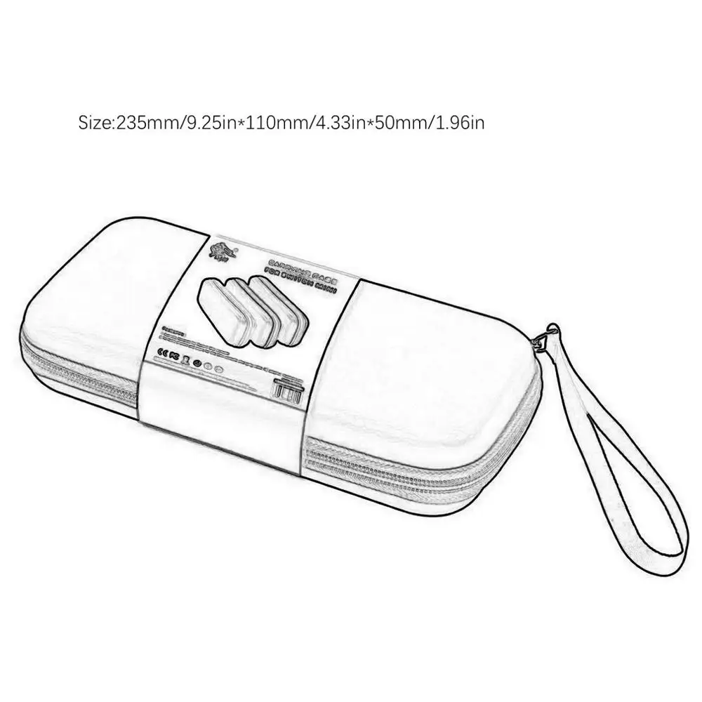 Pop Mini Portable Hard EVA Shell Water-resistent Storage Bag Carrying Case For NS Nintend Switch Lite Storage Protection Bag 
Pop Mini Portable Hard EVA Shell Water-resistent Storage Bag Carrying Case For NS Nintend Switch Lite Storage Protection Bag