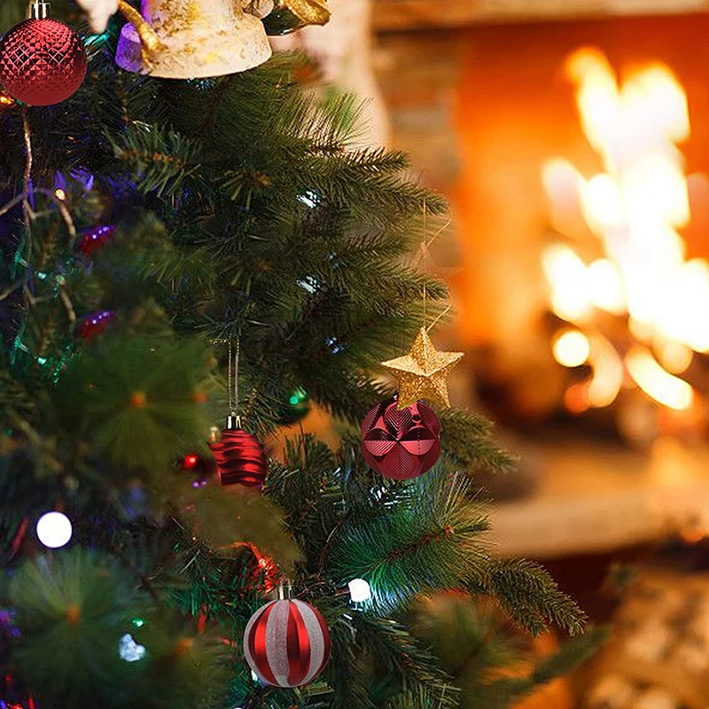 12PCS 55mm Christmas Xmas Tree Ball Bauble Hanging Home Party Ornament Decor Christmas Plastic Gift Ball Xmas Tree Decoration
12PCS 55mm Christmas Xmas Tree Ball Bauble Hanging Home Party Ornament Decor Christmas Plastic Gift Ball Xmas Tree Decoration