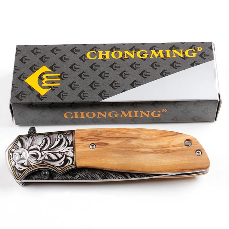 8.5'' Knives Outdoor knife Folding Blade Camping Knife titanium Steel Blade Knives +Wooden Handle Survival Pocket Knife EDC tool
8.5'' Knives Outdoor knife Folding Blade Camping Knife titanium Steel Blade Knives +Wooden Handle Survival Pocket Knife EDC tool