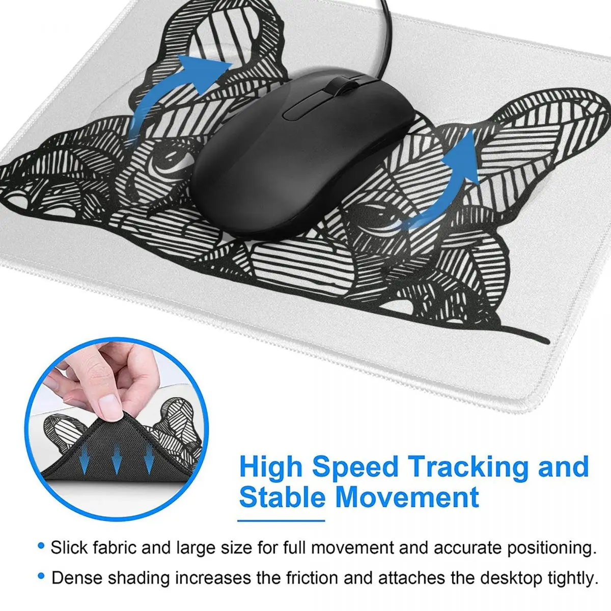 French Bulldog Puppy Dog Lover Amazing Mouse Pad Non-Slip Mouse Mats Rubber PC Table Decoration Cover
French Bulldog Puppy Dog Lover Amazing Mouse Pad Non-Slip Mouse Mats Rubber PC Table Decoration Cover