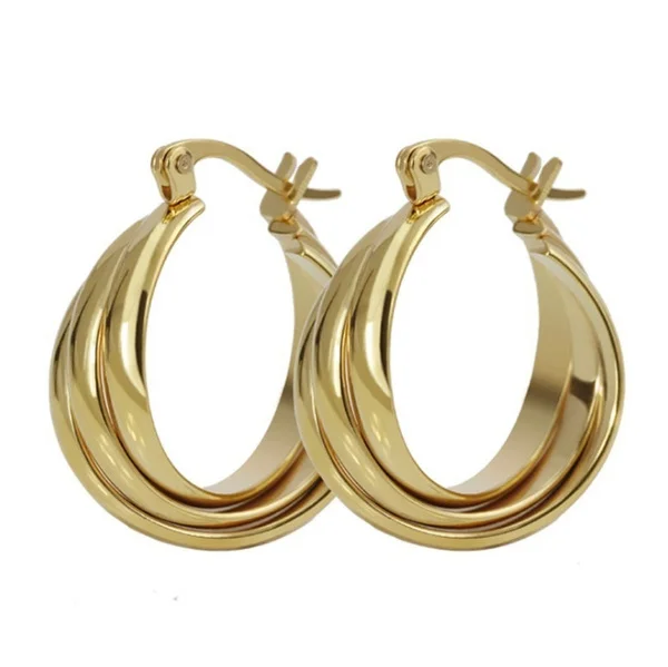 New Fashion Hoop Earrings for Women Bohemia Gold Color Waterdrop Circle Earring Statement Anniversary Party Jewelry Gift
New Fashion Hoop Earrings for Women Bohemia Gold Color Waterdrop Circle Earring Statement Anniversary Party Jewelry Gift