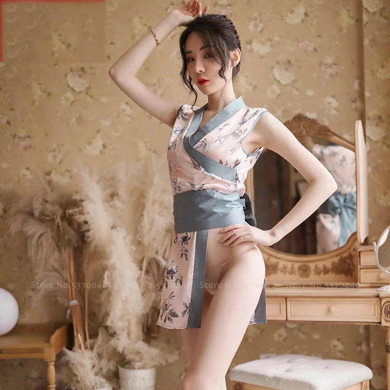 Women Japanese Yukata Kimono Chinese Cheongsam Lingerie Babydoll Sexy Uniform Carnival Party Dress Bath Robes Costume Qipao Suit
Women Japanese Yukata Kimono Chinese Cheongsam Lingerie Babydoll Sexy Uniform Carnival Party Dress Bath Robes Costume Qipao Suit