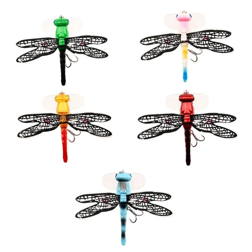7.5cm/6.2g Dragonfly Artificial Fishing Lure Water Surface Fly Crawling Bionic Bait for Angling
7.5cm/6.2g Dragonfly Artificial Fishing Lure Water Surface Fly Crawling Bionic Bait for Angling