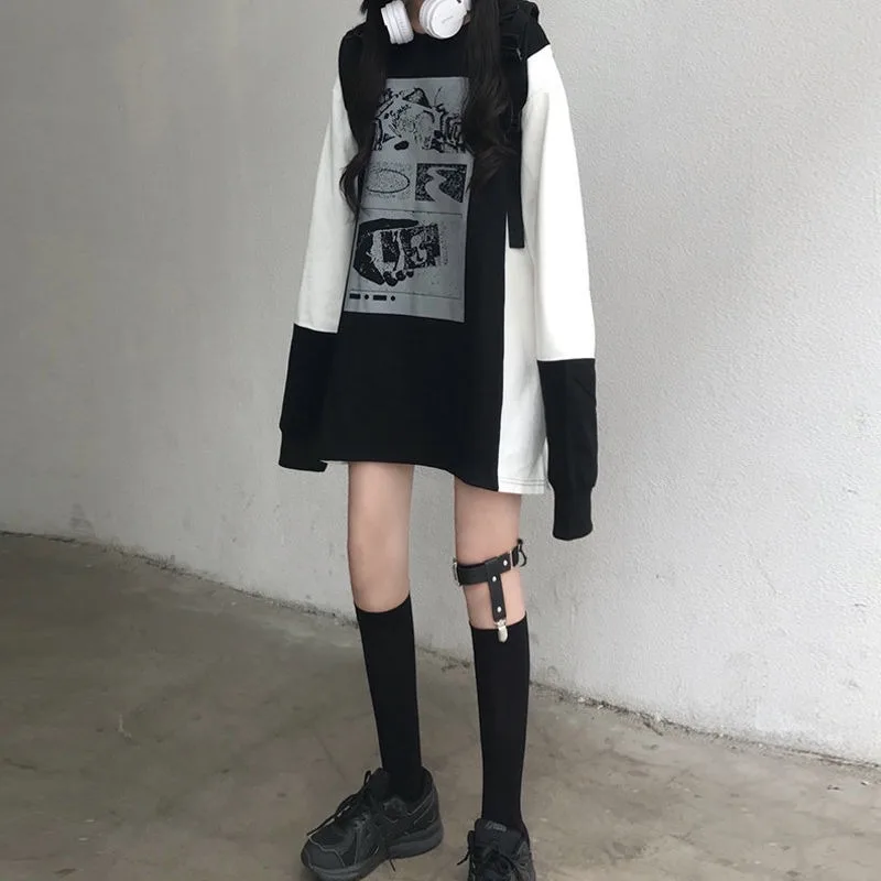 KOSAHIKI 2021 Casual Loose Fleece Ropa Mujer Japanese Harajuku Women Sweatshirt Patchwork Pullover Streetwear Hoodie 11a051
KOSAHIKI 2021 Casual Loose Fleece Ropa Mujer Japanese Harajuku Women Sweatshirt Patchwork Pullover Streetwear Hoodie 11a051