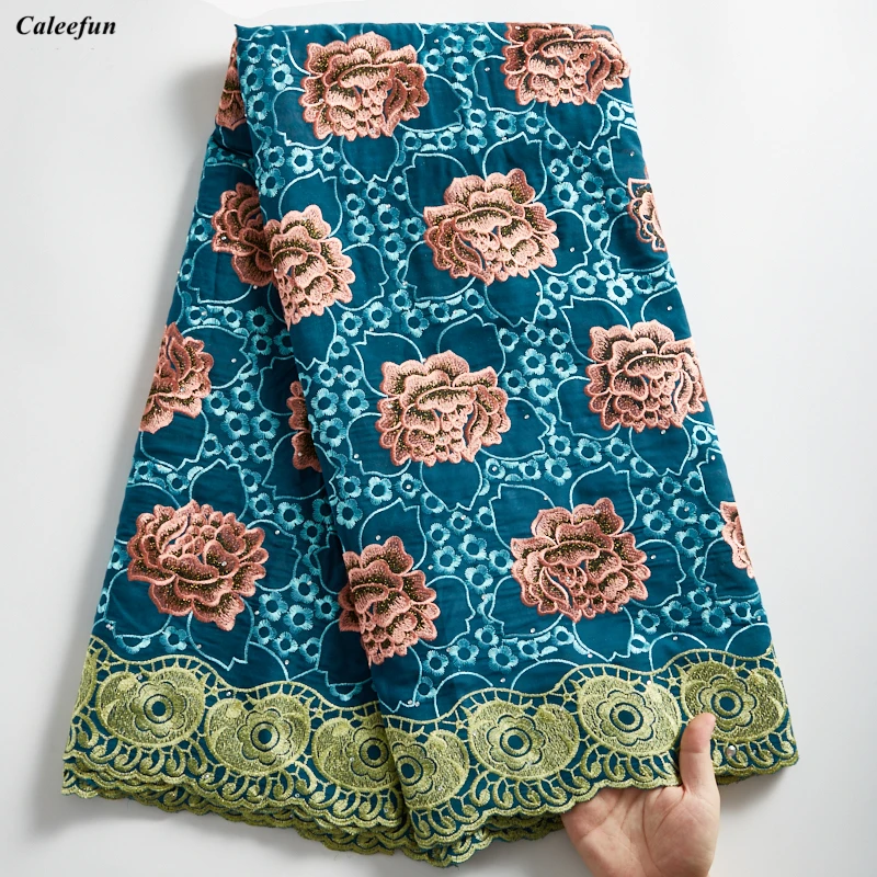 African Dry Lace Fabric High Quality Nigerian Cotton Lace With Stones Embroidery Swiss Voile Lace In Switzerland For Women Y2290
African Dry Lace Fabric High Quality Nigerian Cotton Lace With Stones Embroidery Swiss Voile Lace In Switzerland For Women Y2290