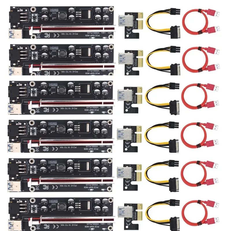 6 шт VER009 USB 3,0 PCI-E VER 009S Экспресс 1X для 16X удлинитель адаптер кабель адаптер Riser Card добыча
6 шт VER009 USB 3,0 PCI-E VER 009S Экспресс 1X для 16X удлинитель адаптер кабель адаптер Riser Card добыча