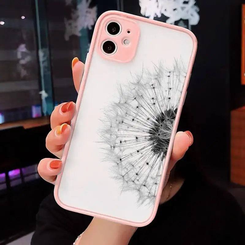 Dandelion Simple flower Phone Cases matte transparent For iphone 7 8 11 12 plus mini x xs xr pro max cover
Dandelion Simple flower Phone Cases matte transparent For iphone 7 8 11 12 plus mini x xs xr pro max cover