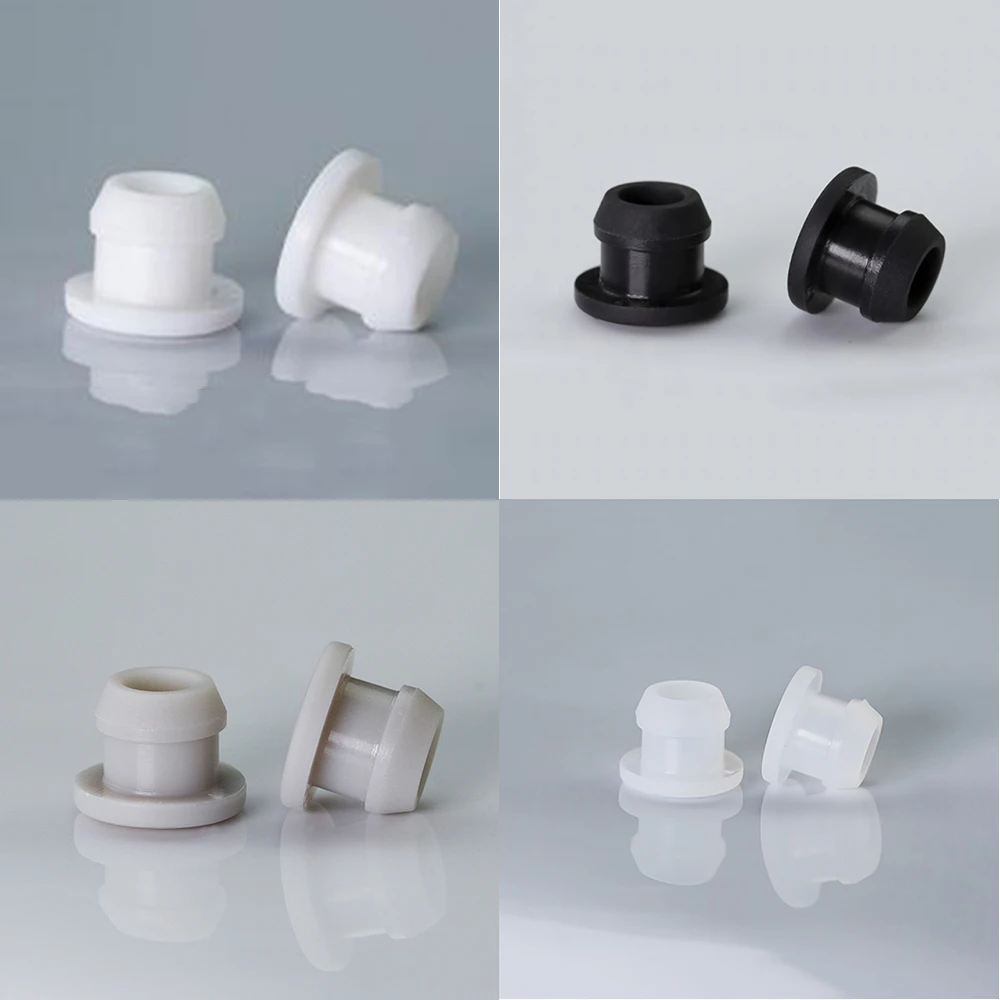 2.5mm - 14mm Snap-In Gasket Food Grade Silicone Rubber Plug Cap Tube Plug High TEMP Resistant Dustproof Transparent/Black - 5PCS 
2.5mm - 14mm Snap-In Gasket Food Grade Silicone Rubber Plug Cap Tube Plug High TEMP Resistant Dustproof Transparent/Black - 5PCS
