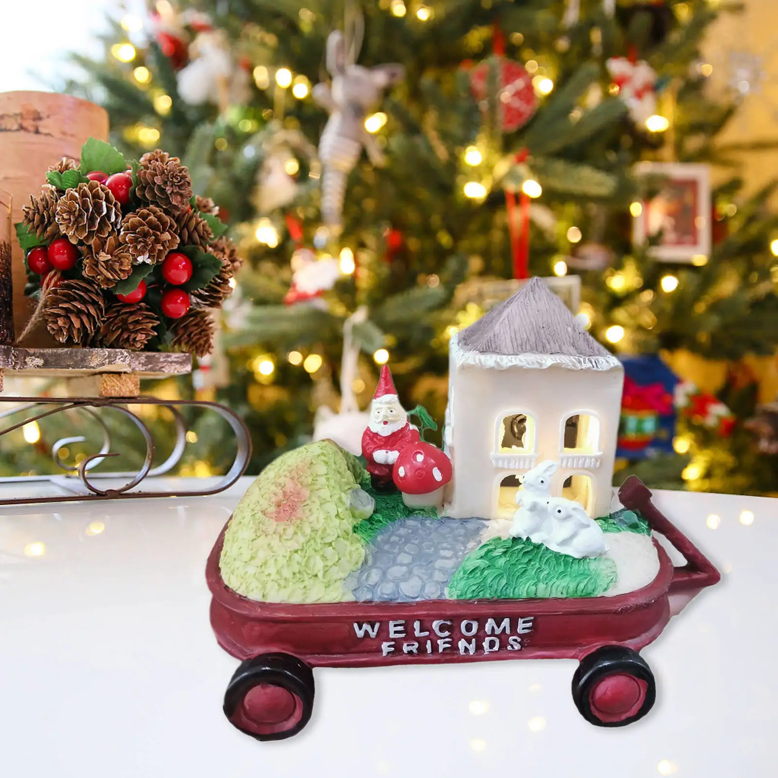 Светодиодный светильник на солнечной батарее для сада, Рождественский ночник для патио, праздничный светильник для газона, двора, ландшафт...
Светодиодный светильник на солнечной батарее для сада, Рождественский ночник для патио, праздничный светильник для газона, двора, ландшафт...